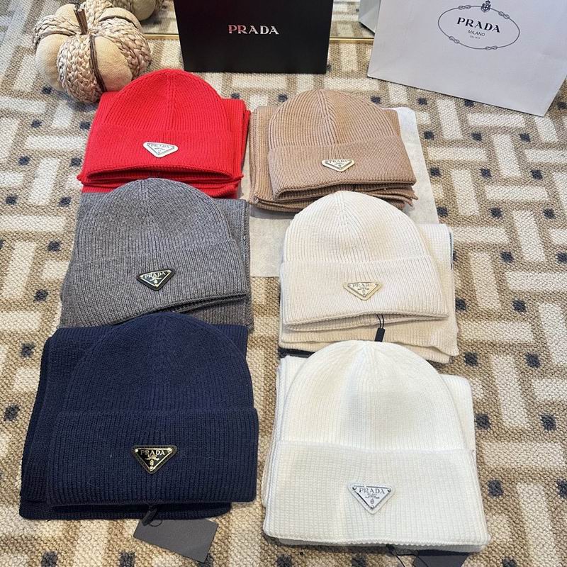 Prada Scarf Hat hm15